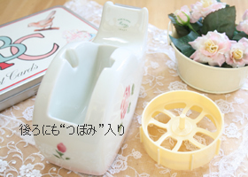 マニー ローズ 陶器 テープカッター
