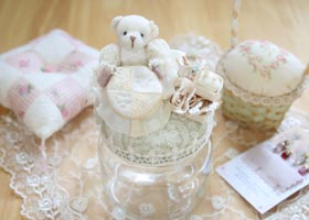 ボンクラージュ 布製品 ベアビン キルトの時間