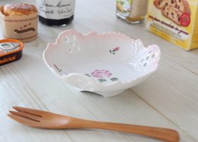 マニーローズ 陶器 バロックアナイス ボウルM