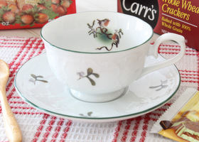 マニー ウィンターグリーティング 陶器 カップソーサー(G)