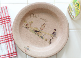 マニー プティタンジュ 和陶器 ケーキプレート(ピンク)