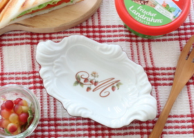 マニー レールデュロココ 陶器 ペタル・ミニトレー