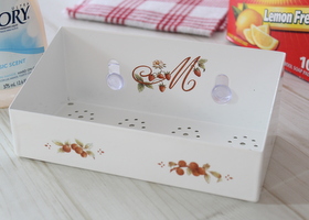 マニー レールデュロココ ホーロー スポンジラック