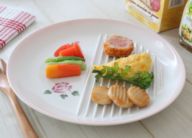 マニーローズ 陶器 なみなみプレート