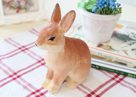 マニーGC ウッドクラフト オブジェウサギL