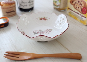 マニーロココ 陶器 バロックアナイス ボウルM