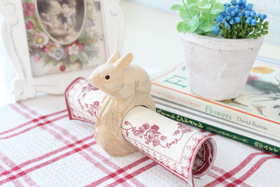 マニーGC ウッドクラフト ナフキンリングウサギ(NT)