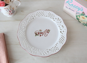 マニーロココ 陶器 バロックアナイス プレートM