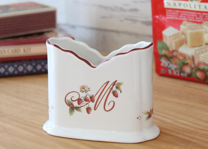 マニーロココ 陶器 カードスタンド