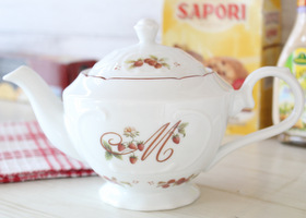 マニーロココ 陶器 ティーポット