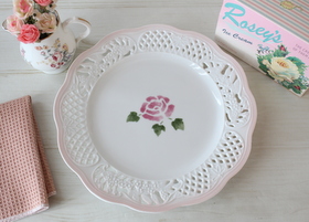 マニーローズ 陶器 バロックアナイス プレートL