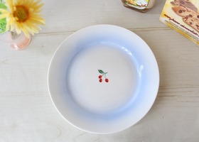 メゾンドマニー チェリー 陶器 ラフレゾン プレートS