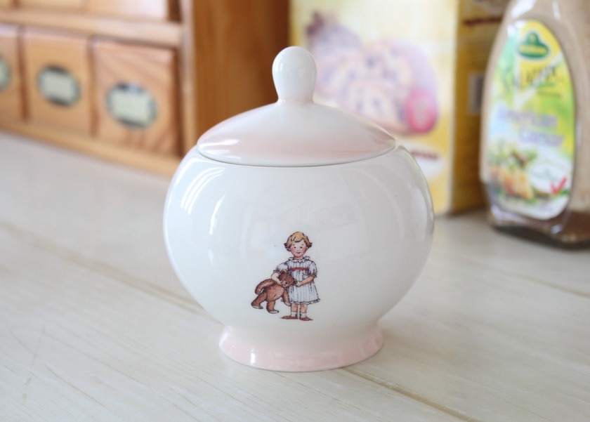 メゾンドマニー プチメゾン 陶器 ラフレゾン シュガーポット