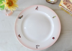 メゾンドマニー プチメゾン 陶器 ラフレゾン プレートL
