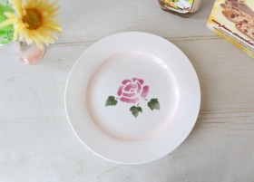 メゾンドマニーローズ 陶器 ラフロレゾン プレートS