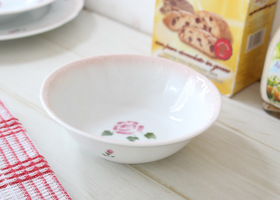 マニー ロンドローズ 陶器 サラダボール