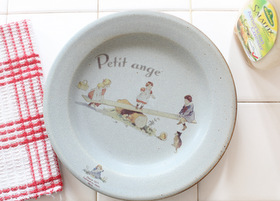 マニー プティタンジュ 和陶器 ケーキプレート(ブルー)