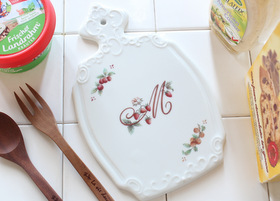 マニー レールデュロココ 陶器 ペタル・チーズボード(旧カラー)