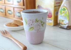 イマン ダイアナローズ 陶器 癒しタンブラー