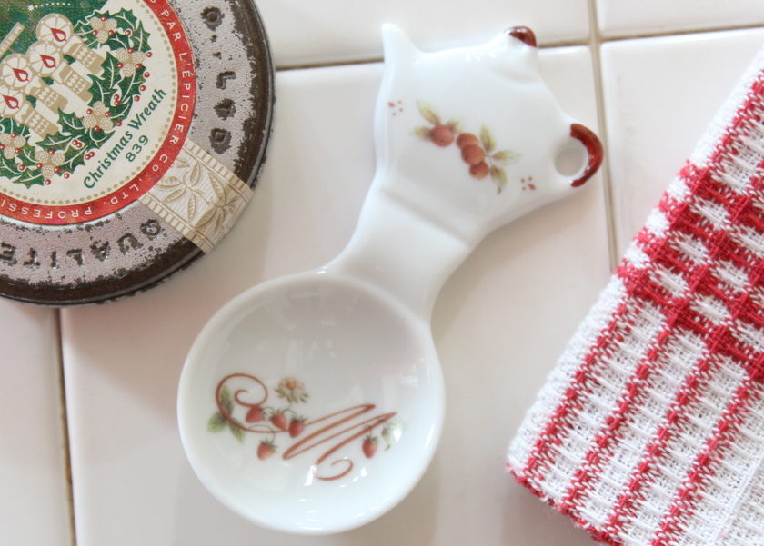 マニー レールデュロココ 陶器 ティーメジャー