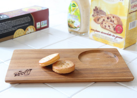 マニーロココ ウッド ダイナー プレートレクタングルA