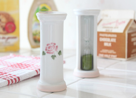 マニーローズ 陶器 サンドグラス(砂時計)