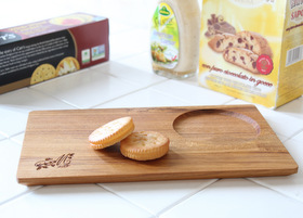 マニーロココ ウッド ダイナー プレートレクタングルB