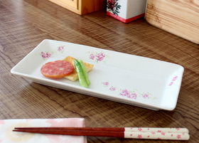 イマン かほり 陶器 長角皿
