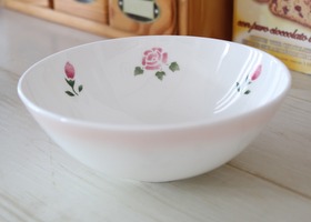 メゾンドマニー ローズ 陶器 ラフレゾン サラダボウル