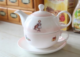 メゾンドマニー プチメゾン 陶器 ラフレゾン ティーフォーワン