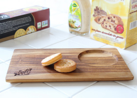 マニーロココ ウッド ダイナー プレートレクタングルC