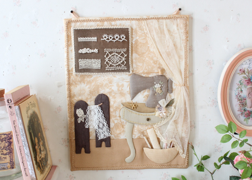 ボンクラージュ 布製品 ミシンコラージュ
