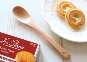 マニーロココ ウッド焼印 カトラリー スプーン