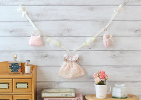 ボンクラージュ 布製品 ドレスのオーナメント