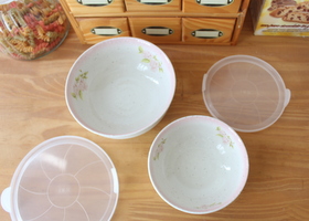 イマン ダイアナローズ 陶器 雪粉引ノンラップボウルM