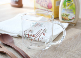 マニーロココ 耐熱ガラス マグ(旧カラー)