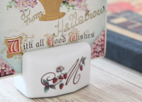 マニー レールデュロココ 陶器 カードスタンド(S)(旧カラー)