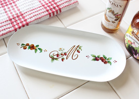 マニー レールデュロココ カスタートレー(オーバル)