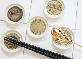 メゾンドマニー GC ラベル柄スプーンレスト 5柄セット