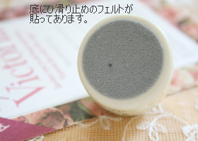 マニーローズ 陶器 メモスタンド丸