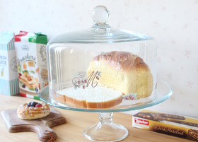 マニーロココ ガラス ケーキドーム(L)(旧カラー)