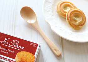 マニーロココ ウッド焼印 カトラリー スープスプーン