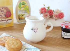 マニー オーベルジュ 陶器 クリーマー