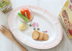 マニー マリアンヌローズ オーバルプレートS