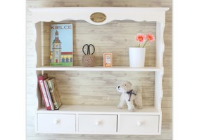 マニー オリジナル 家具 2段カップボード
