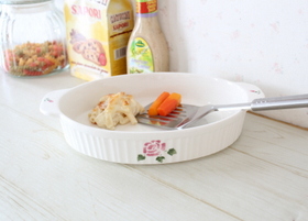 マニーローズ 陶器 グランキュイジーヌ オーバルM