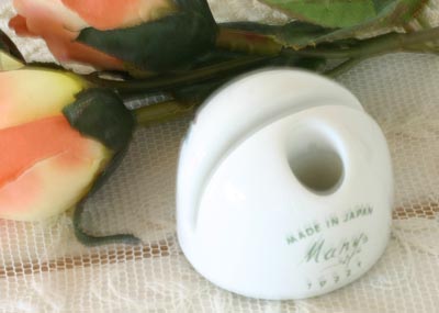 マニー レールデュロココ 陶器 メモスタンド丸