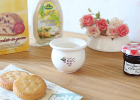 マニー オーベルジュ 陶器 エッグスタンド