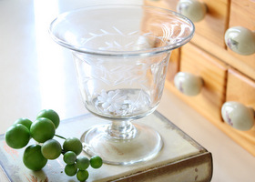 マニー GC ガラス フラワーベースS