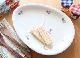 マニー オーベルジュ 陶器 モーニングプレート